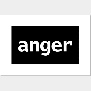 Anger Posters and Art